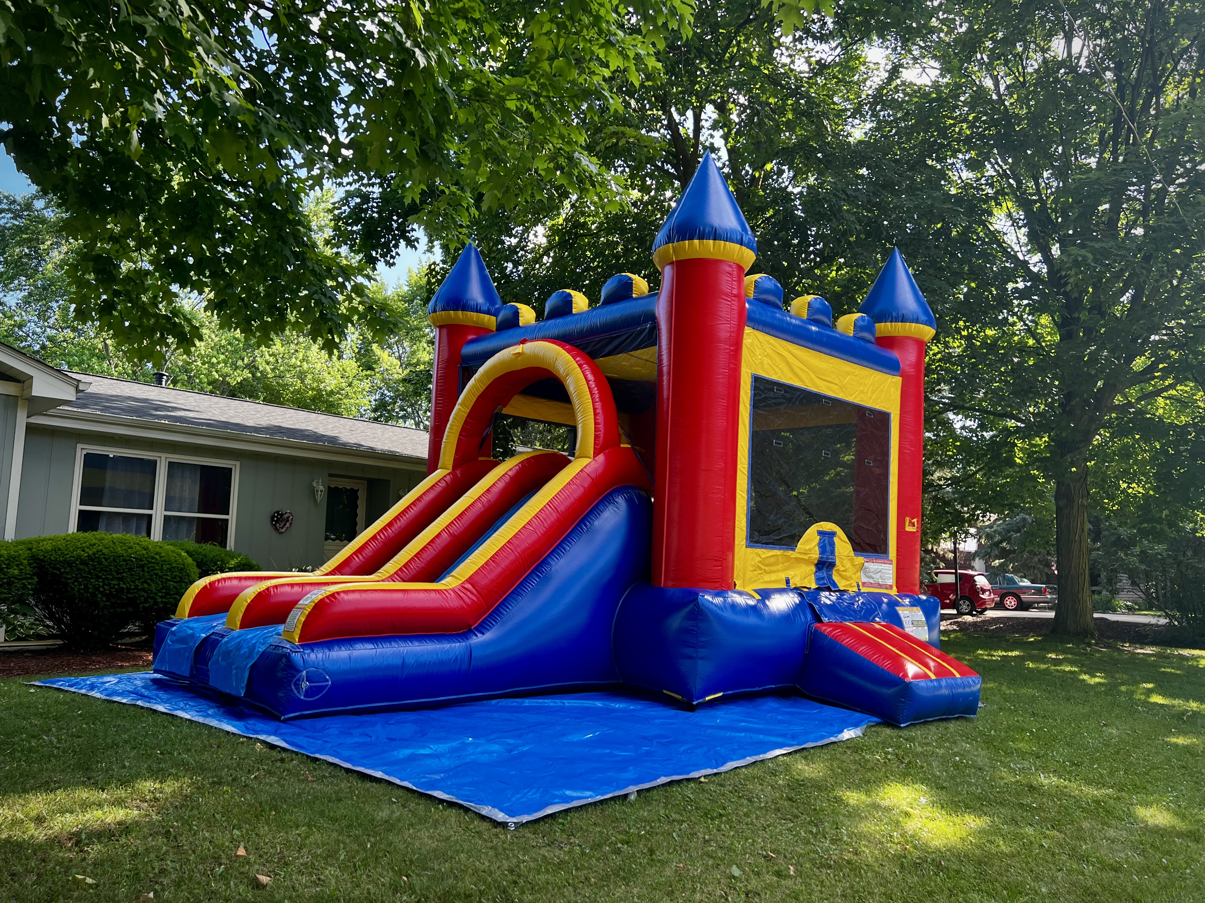 Castle Bounce House Combo