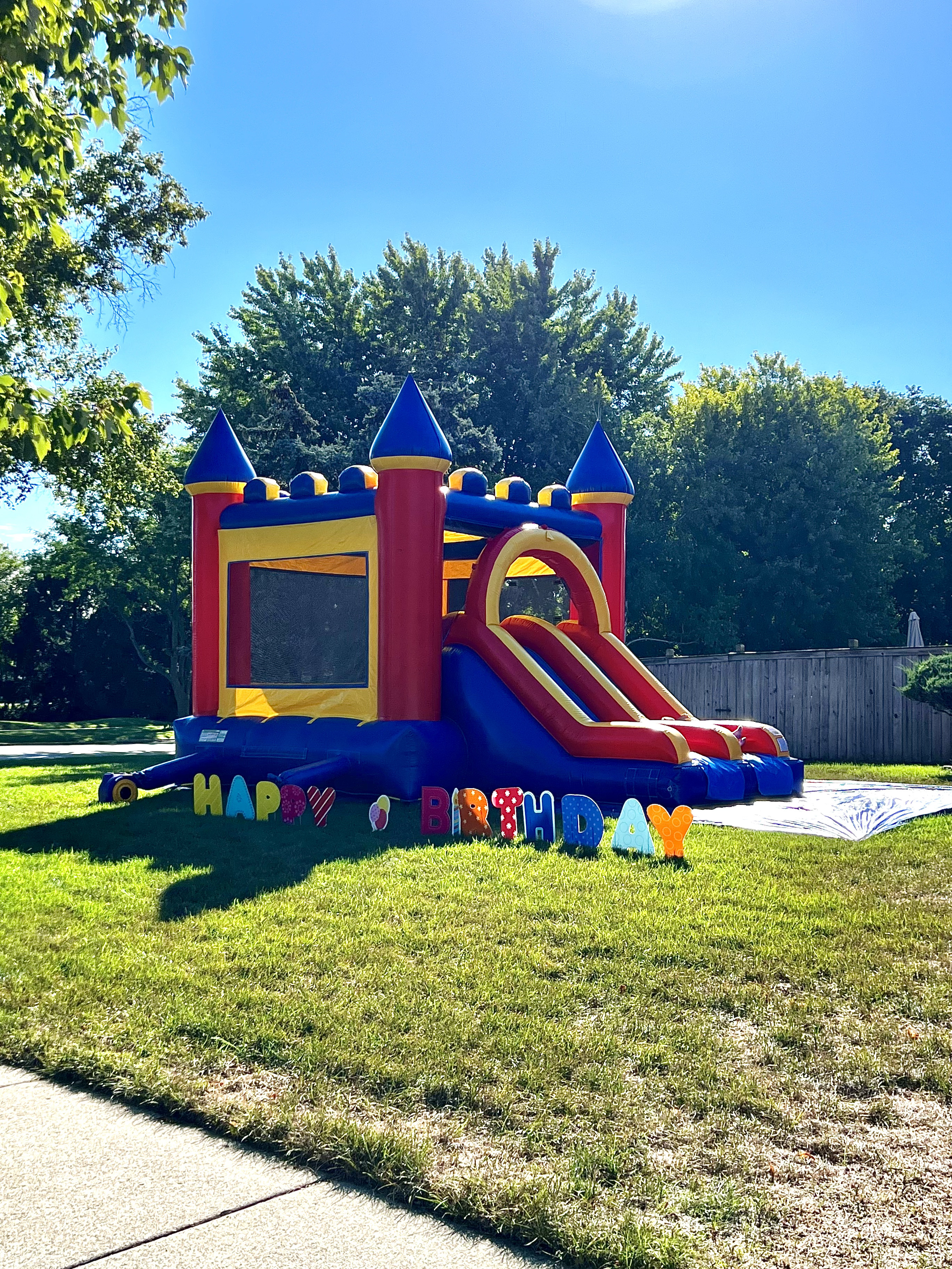Castle Bounce House Combo