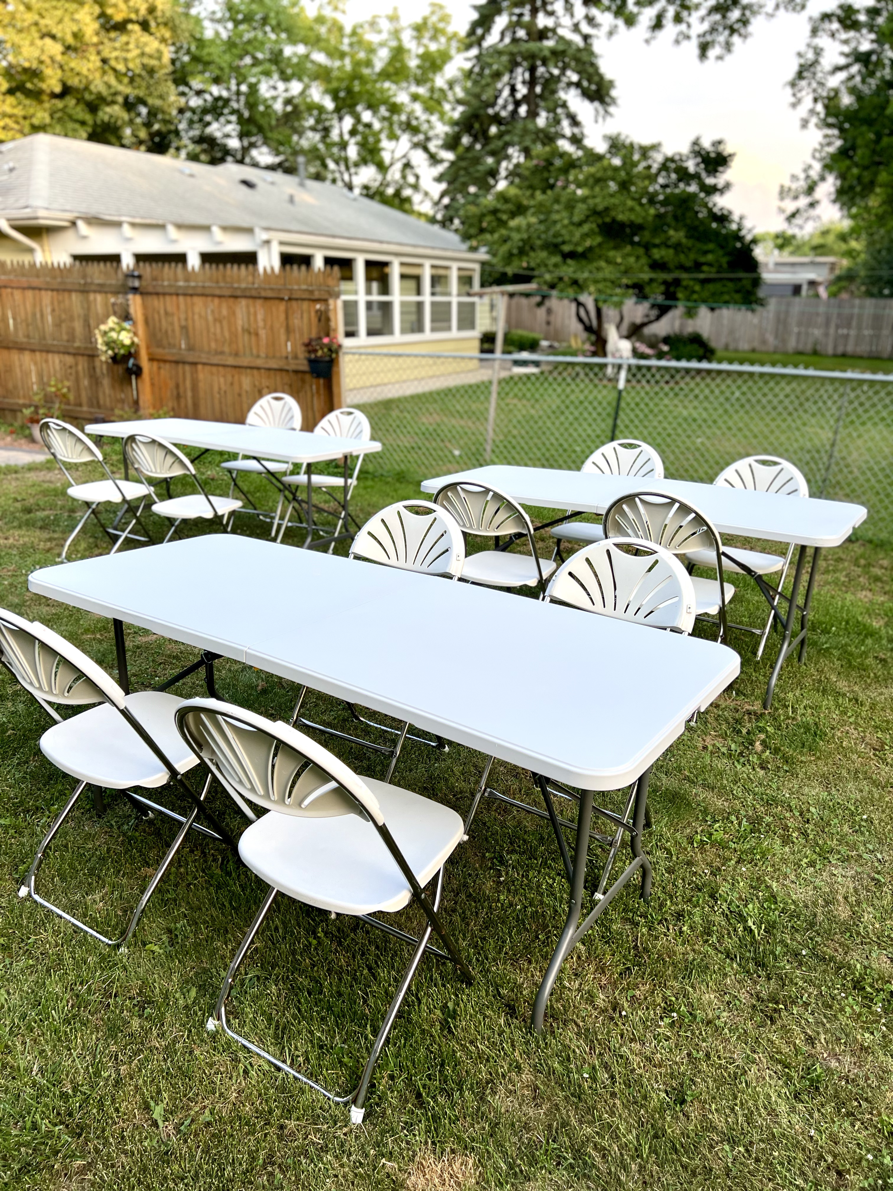 Tables and Chairs